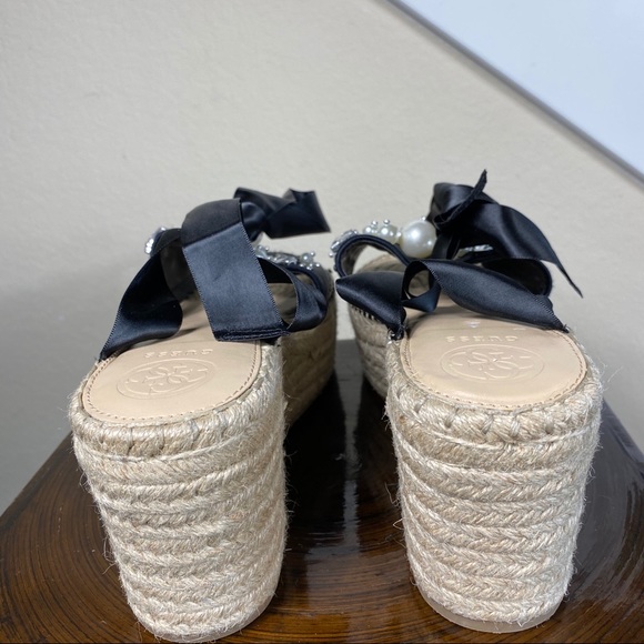 Guess - Tie Up Beaded Espradilles - Picture 6 of 14